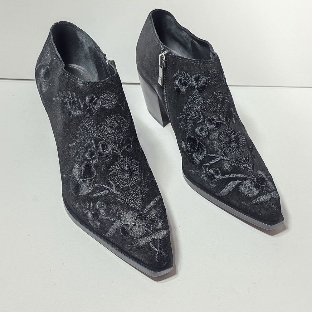 Embroidered Ankle Boots - image 7